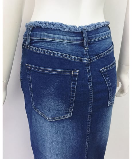 FRINGE DENIM SK