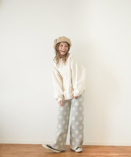 FLOWER KNIT PT