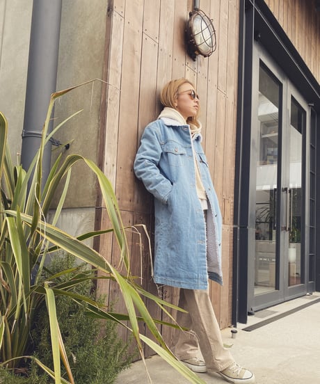 HAPPY BOX(DENIM LONG COAT)