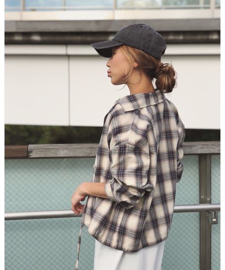 OPEN COLLAR SHIRT