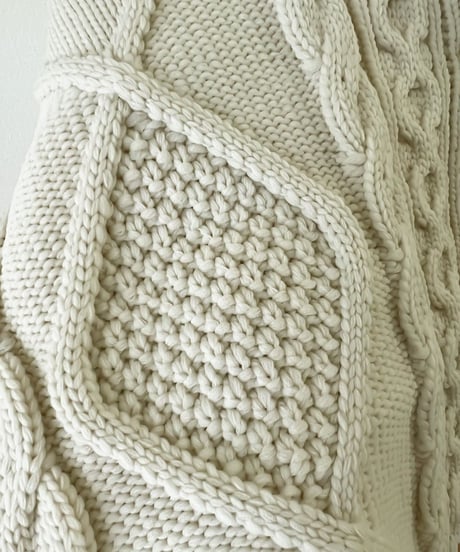 CABLE KNIT CARDIGAN