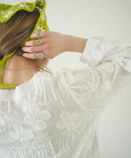 COTTON LACE CARDIGAN