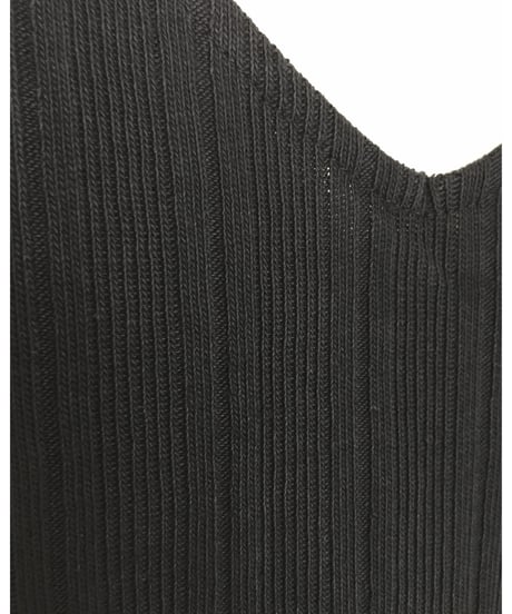 NO SLEEVE RIB TOPS