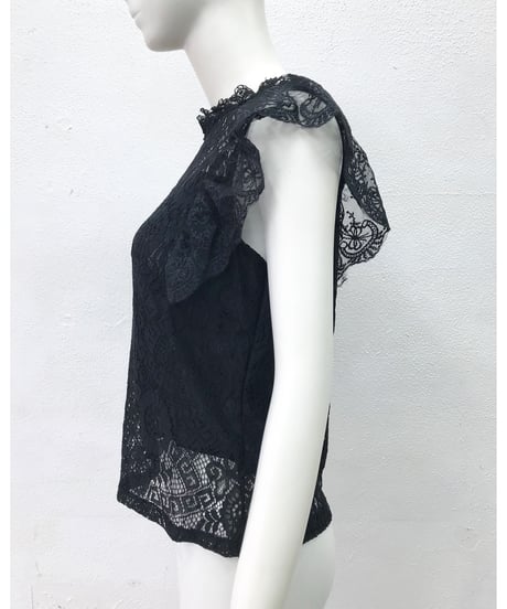 FRILL LACE BLOUSE