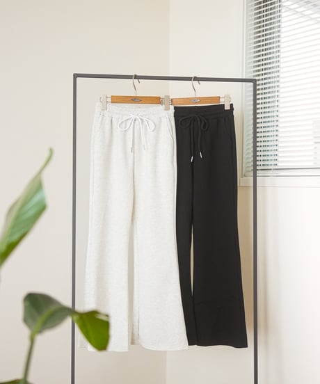 SWEAT FLARE PANTS