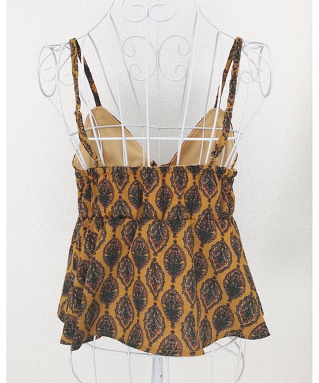 FRONT RIBBON CAMISOLE