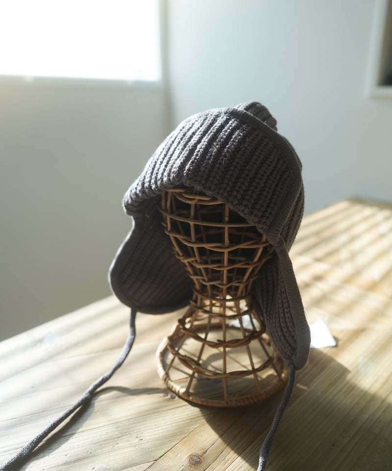 RIB KNIT FLIGHT CAP | Sun Vivian