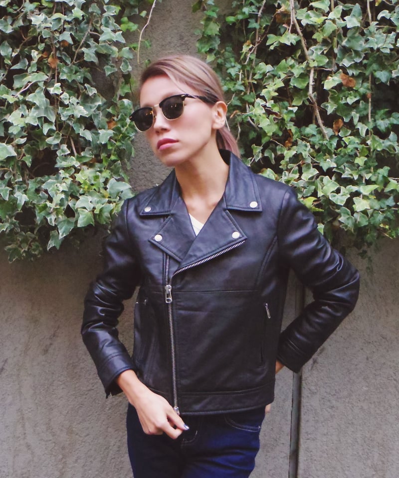 Lisiere Leather Rider's JKレザーライダースジャケット Lisiere Leather Rider's JKレザーライダースジャケット - メルカリ