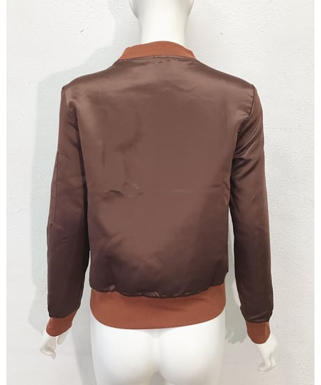 SATIN MA-1 BLOUSON