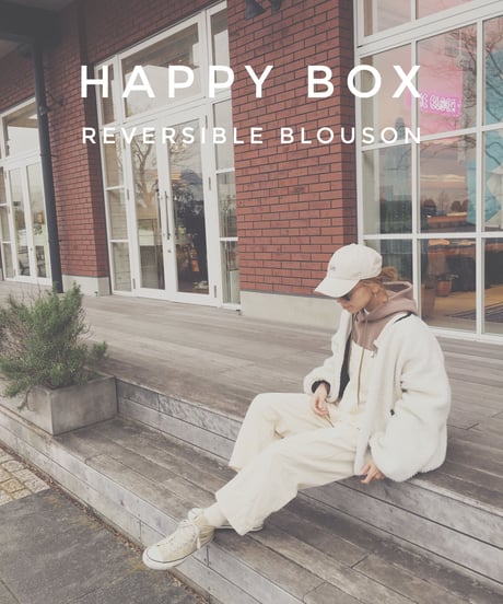 HAPPY BOX(REVERSIBLE BLOUSON)