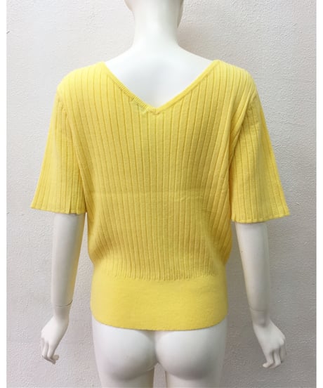 V/N RIB KNIT TOPS