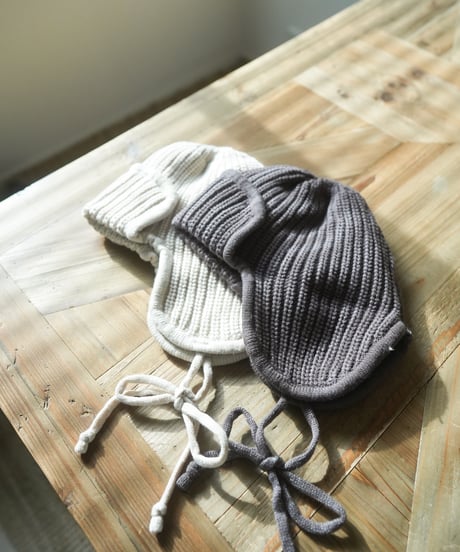 RIB KNIT FLIGHT CAP