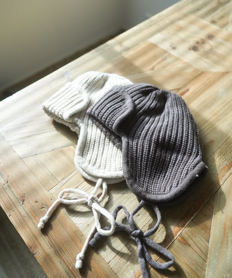 RIB KNIT FLIGHT CAP | Sun Vivian