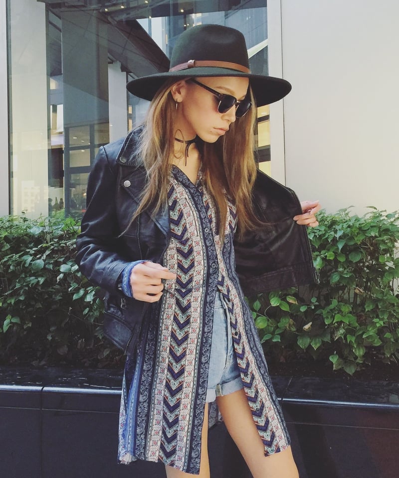 レザーライダースJK | Sun Vivian