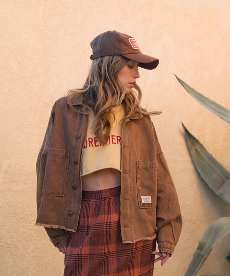 WESTON DARK BROWN DENIM JACKET