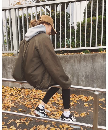 REVERSIBLE BLOUSON(BLACK)