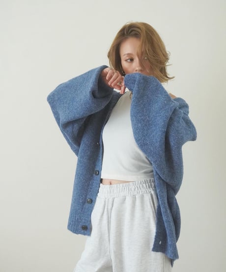 BOUCLE KNIT CARDIGAN