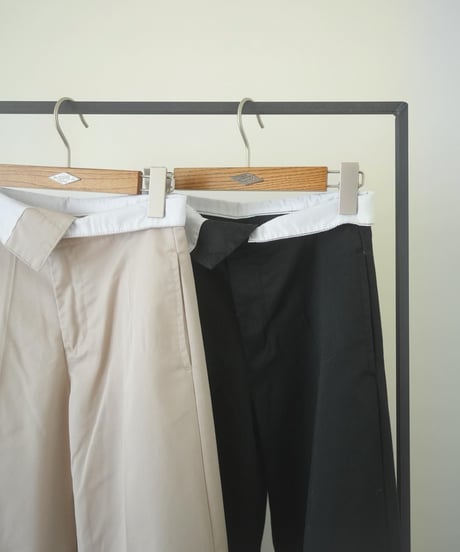 ASYMMETRY BELT SLACKS