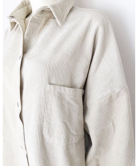 CORDUROY BIG SHIRT