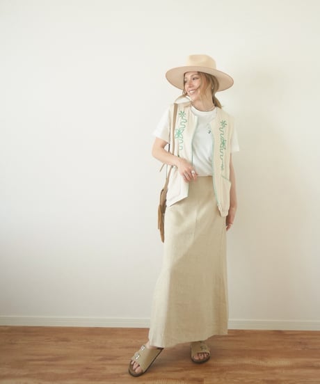 LINEN MERMAID SK