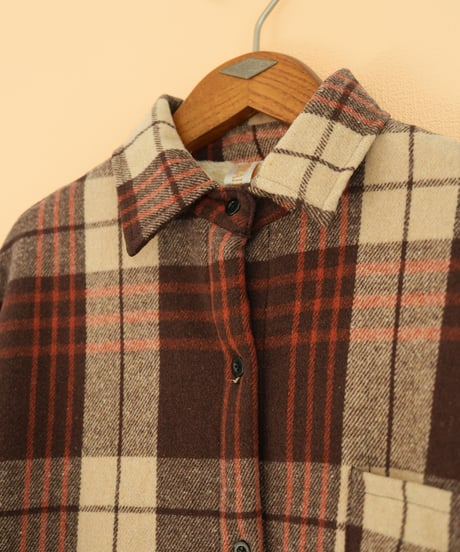 EVERYDAY CHECK OVERSHIRT - BROWN
