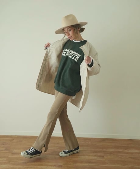 VERTICAL QUILT COAT