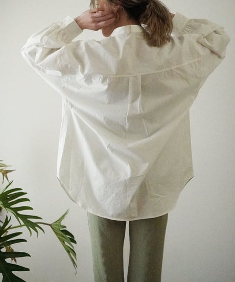 BAND COLLAR SHIRT