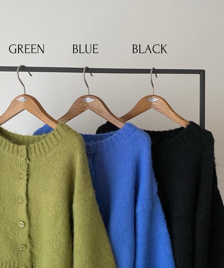 SHAGGY KNIT CARDIGAN