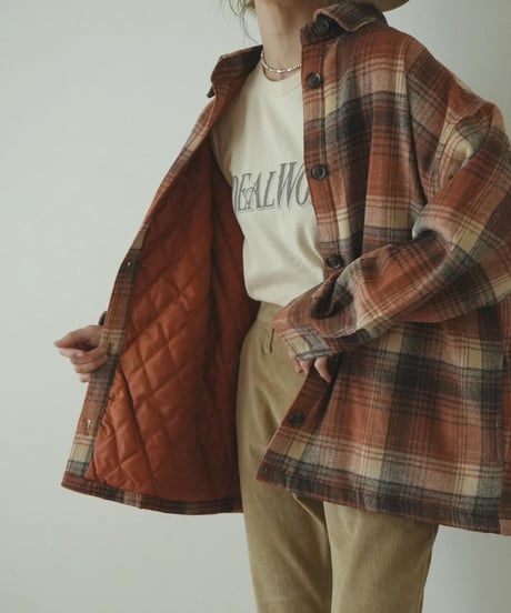 CHECK SHIRT JACKET