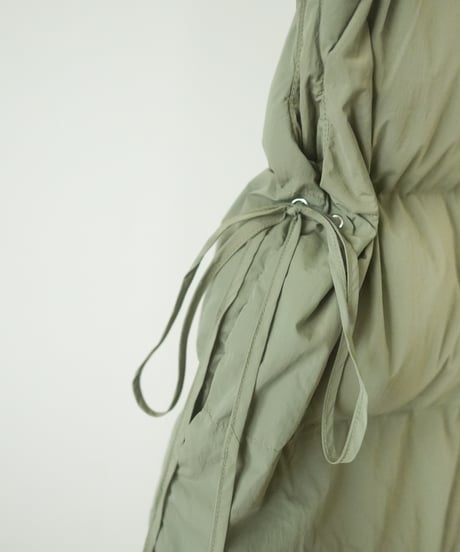 DRAWSTRING PUFF VEST