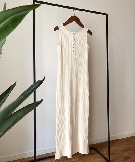 RIB TANK DRESS