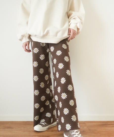 FLOWER KNIT PT
