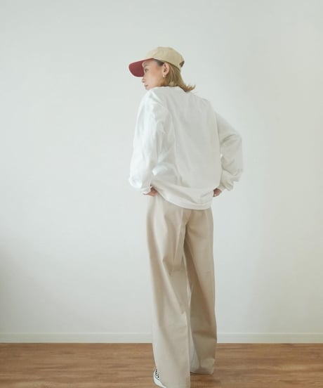 ASYMMETRY BELT SLACKS