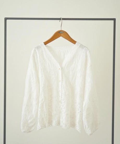 COTTON LACE CARDIGAN