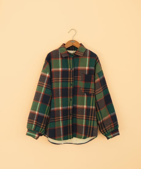EVERYDAY CHECK OVERSHIRT - GREEN