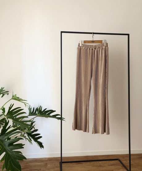 VELOUR PLEATED PT