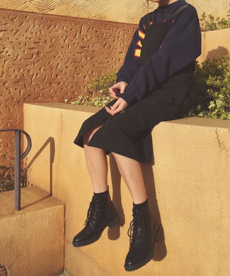 TWILL JUMPER SKIRT