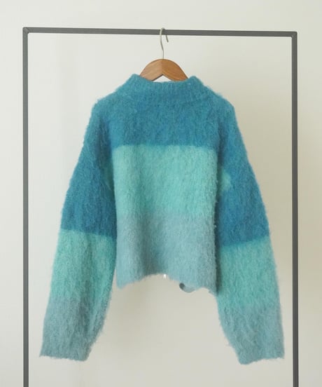 SHAGGY KNIT BLOUSON