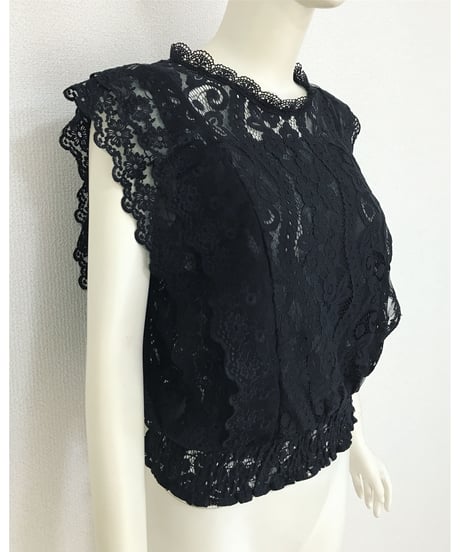 FRILL LACE BLOUSE
