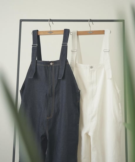 DENIM/TWILL SALOPETTE