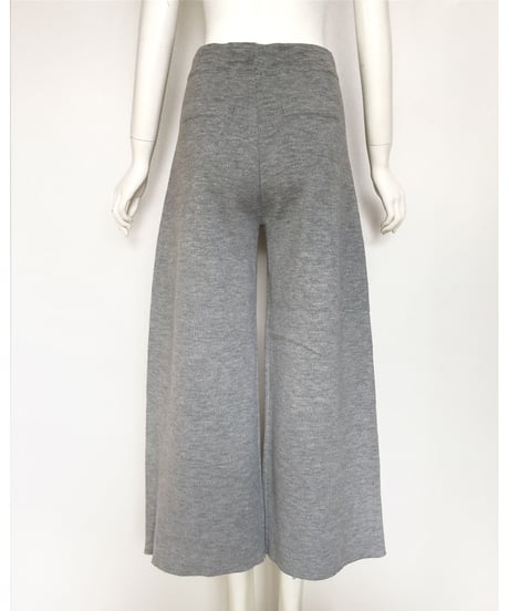 RIB KNIT WIDE PT