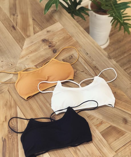 BACK CROSS BRA TOP