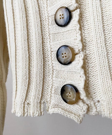 KNIT CARDIGAN×TANK DRESS