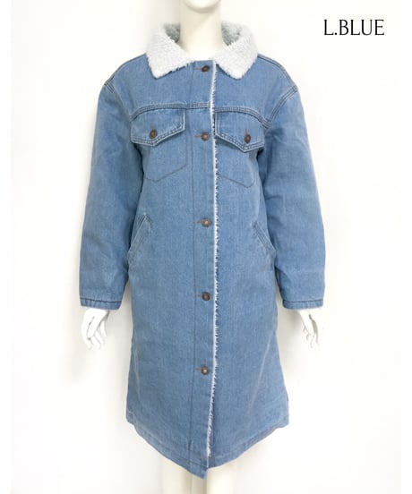 DENIM LONG COAT