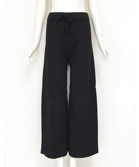 RIB KNIT WIDE PT