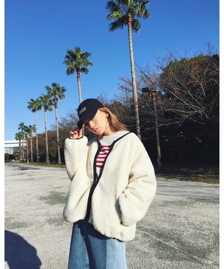 REVERSIBLE BLOUSON(OFF WHITE)