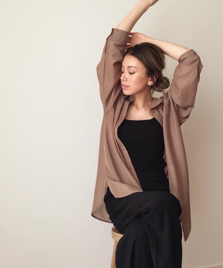 SHEER OVER SHIRT