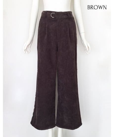 CORDUROY WIDE PT
