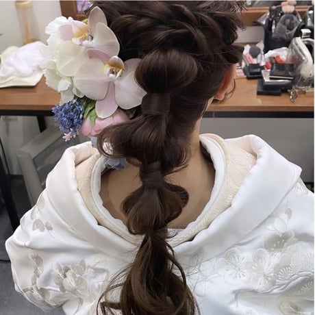 配送 / 生花アソート ヘア飾り用