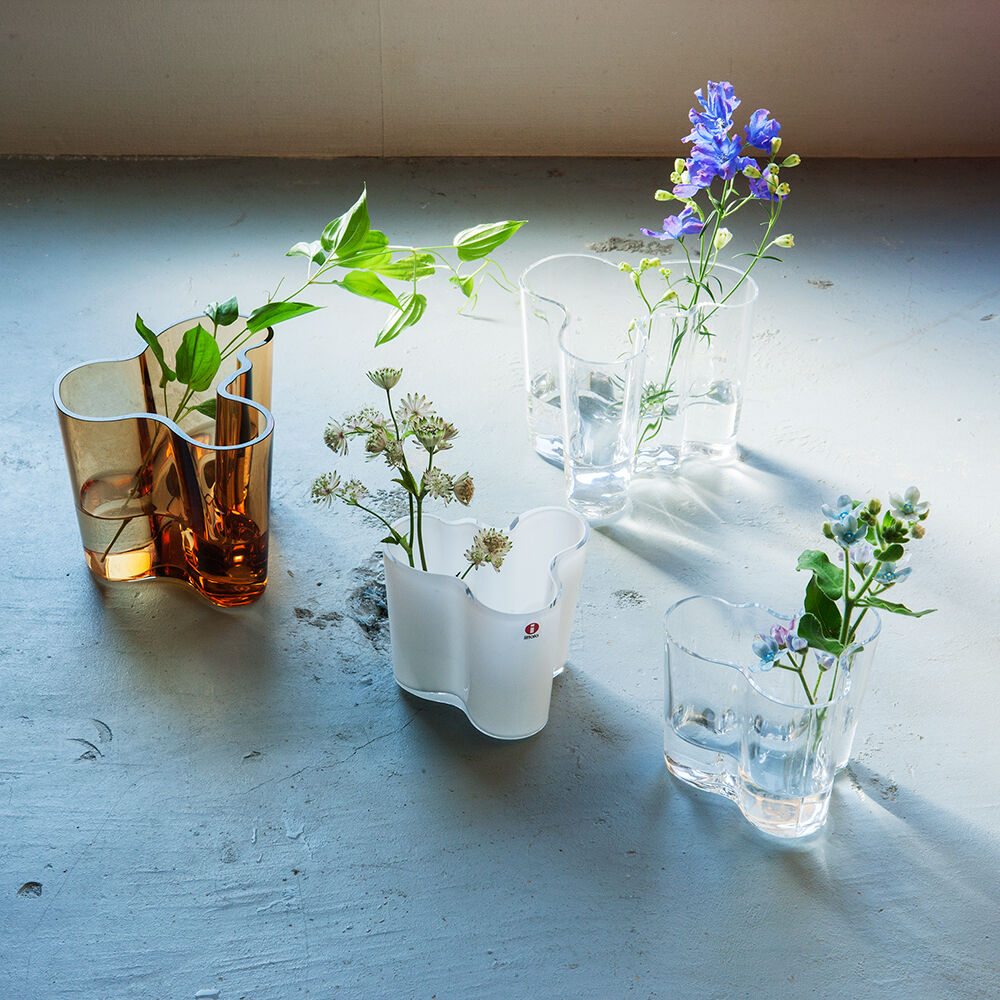 iittala アルヴァ・アアルトコレクション ベース 160mm クリア